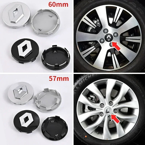 4pcs 57mm 60mm - 60mm, wheel